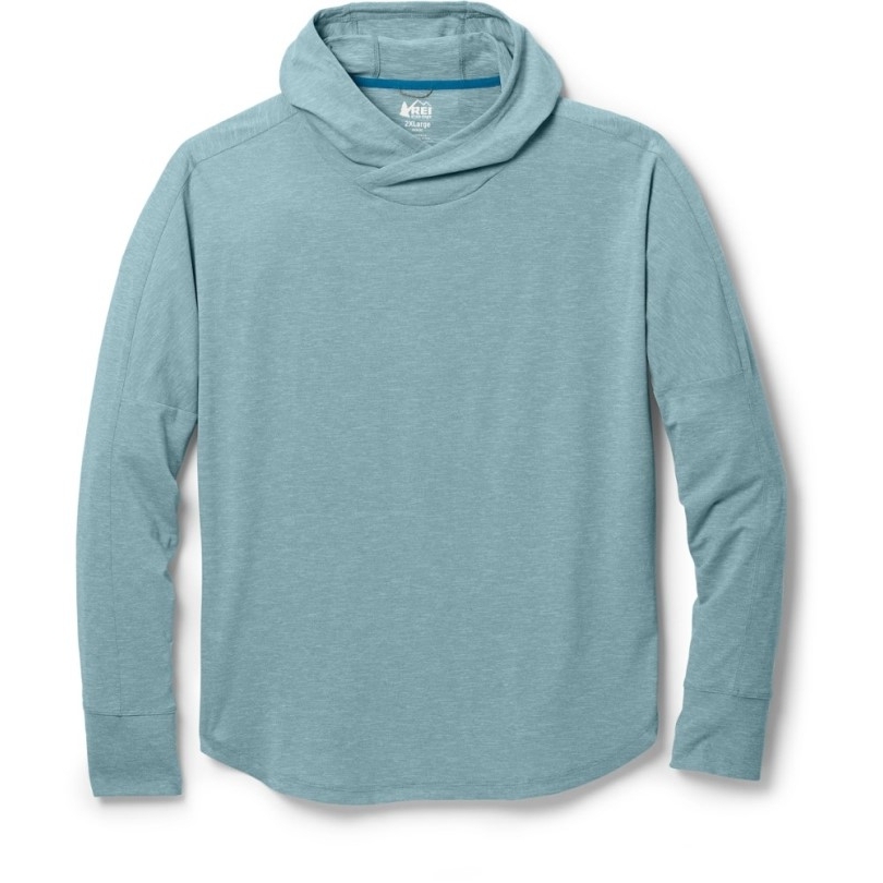Blau Rei Coop Sahara Shade Hoodie Damen Plus Größen