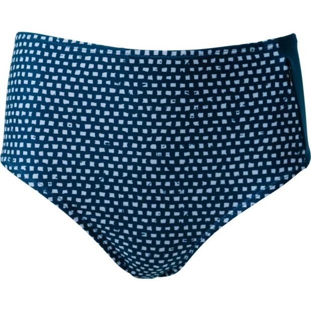 Nani Swimwear Badeanzughose Mit Seitlichem Reißverschluss Damen Kariert Rei Coop