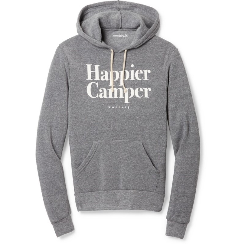 Rei Coop Wondery Happier Camper Hoodie Damen Grau