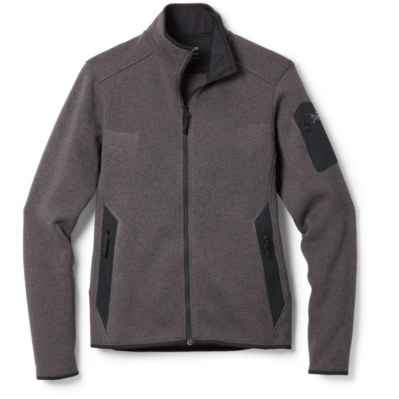 Rei Coop Arc'teryx Covert Fleece Cardigan Damen Schwarz