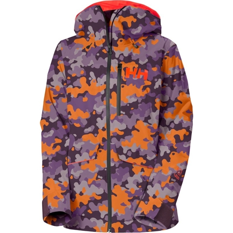 Helly Hansen Powchaser Lifaloft Isolierte Jacke Damen Rei Coop Crushed Grape