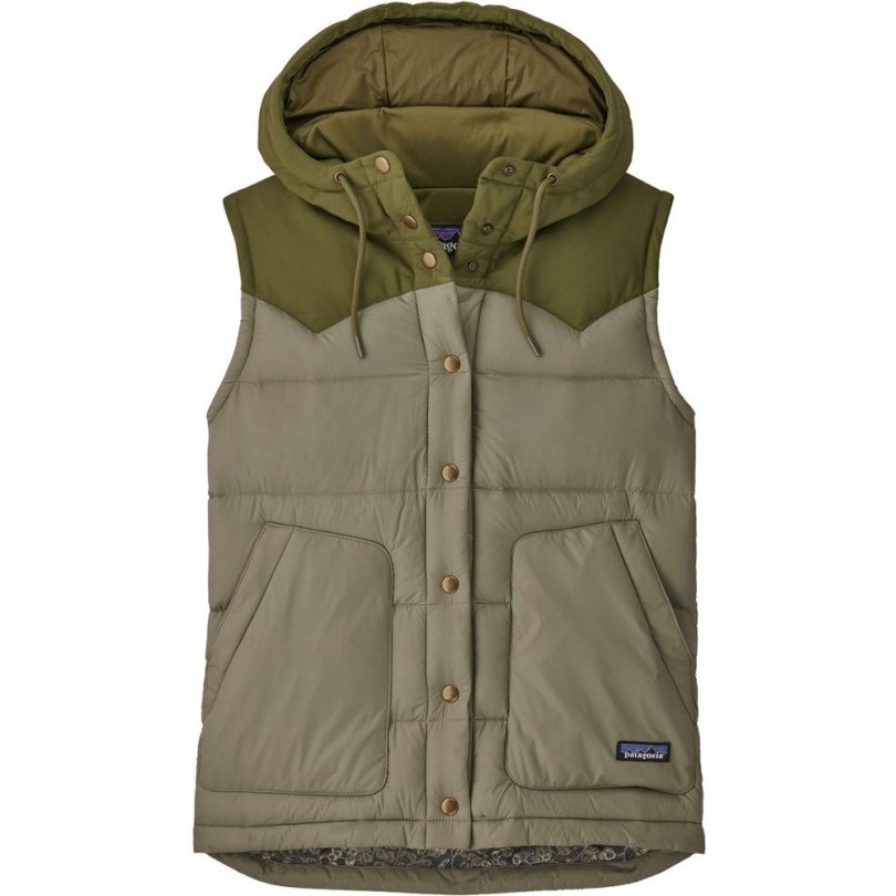 Patagonia Bivy Daunenweste Mit Kapuze Damen Grün Rei Coop
