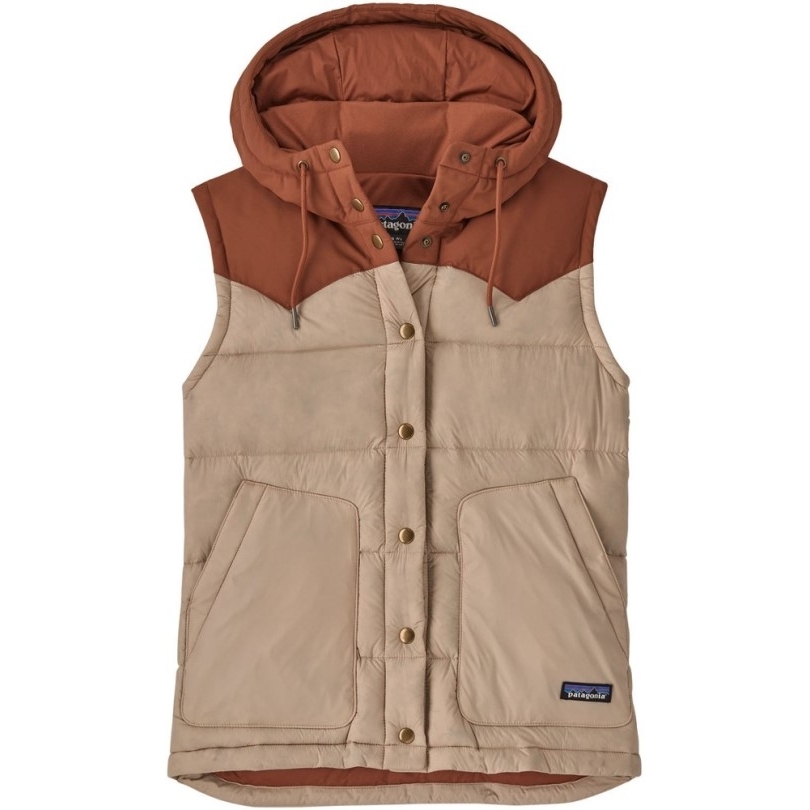 Rei Coop Patagonia Bivy Daunenweste Mit Kapuze Damen Oar Tan