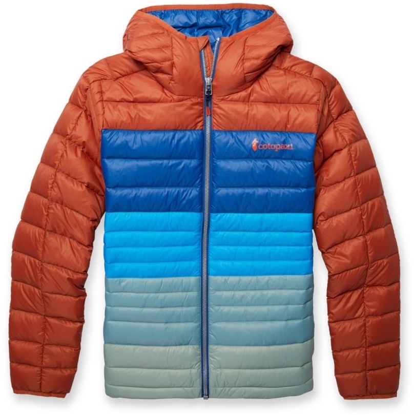 Cotopaxi Fuego Daunenjacke Mit Farbblock Und Kapuze Damen Rei Coop Spice-pacific