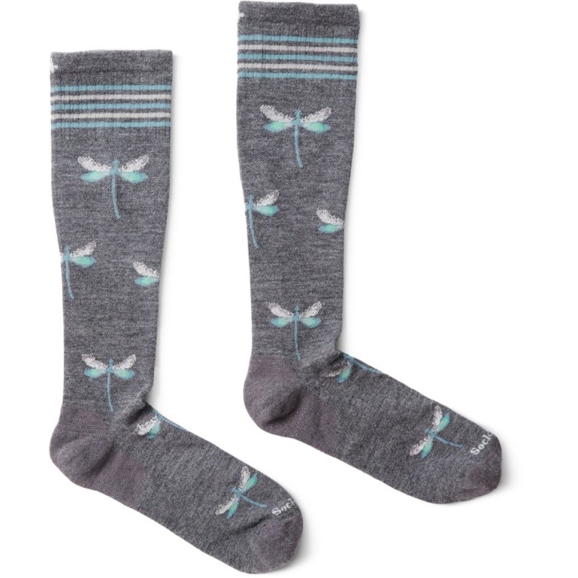 Sockwell Dragonfly Kompressionssocken Damen Rei Coop Charcoal