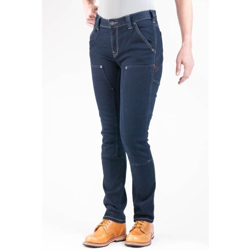 Indigo Schwalbenschwanz Arbeitskleidung Maven Schmale Hose Damen 32 Schrittlänge Rei Coop