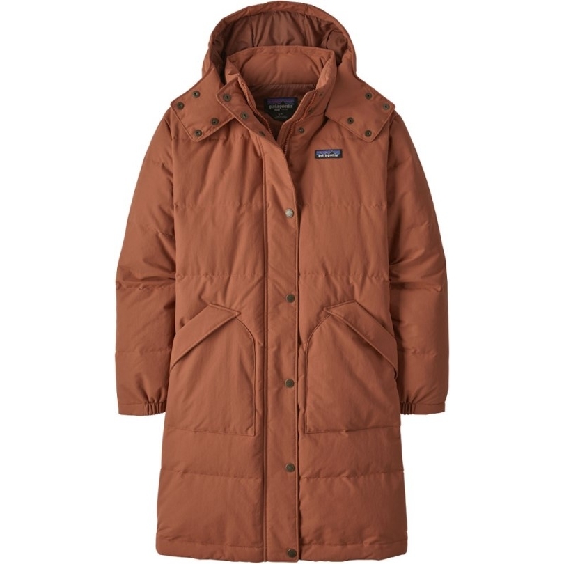 Patagonia Downdrift Parka Damen Sisu Brown Rei Coop
