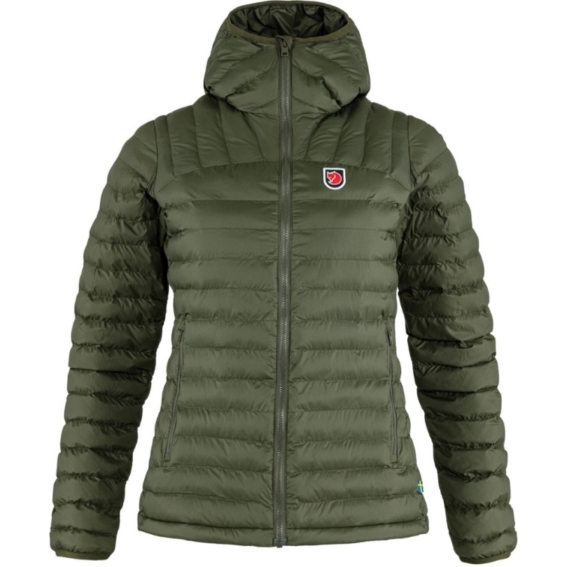 Fjällräven Expedition Latt Isolierter Hoodie Damen Forest Rei Coop