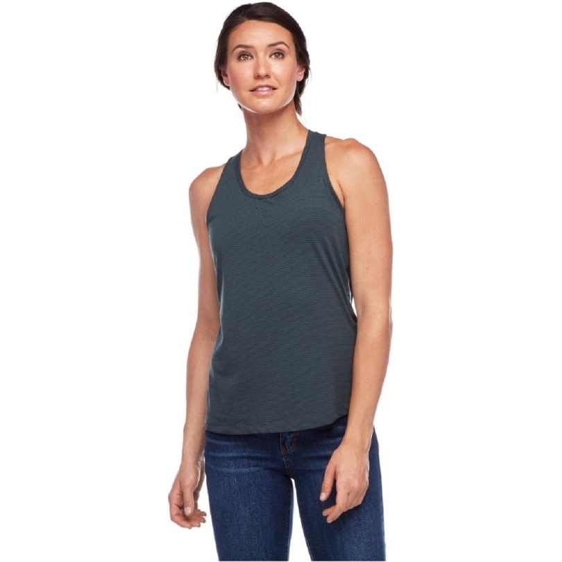 Black Diamond Splitter Tank Top Damen Carbon Stripe Rei Coop