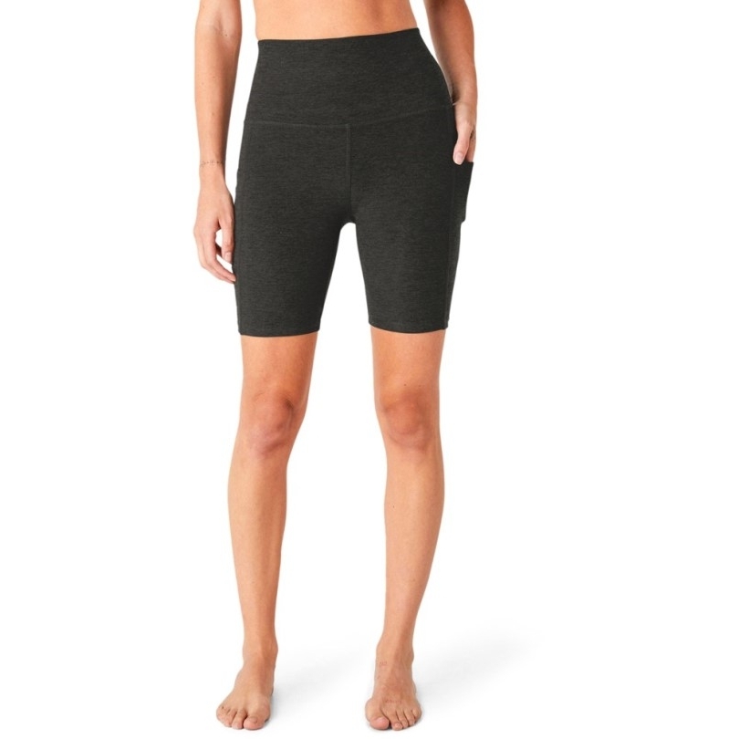 Beyond Yoga Spacedye Team Pockets Radlershorts Mit Hoher Taille Damen Darkest Night Rei Co-op