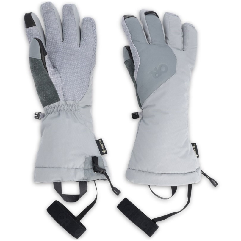 Rei Co-op Light Pewter Outdoor Research Super Couloir Sensor Handschuhe Damen
