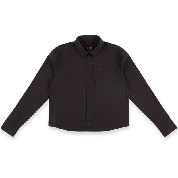 Topo Designs Global Langarmshirt Damen Schwarz Rei Coop