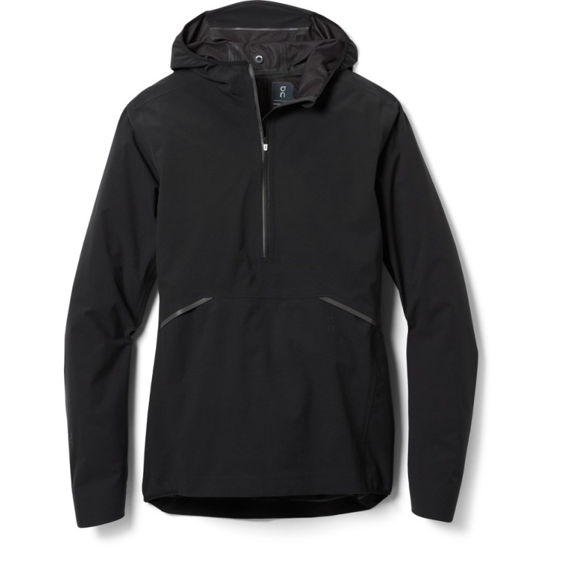 Rei Coop Schwarz Auf Wasserdichtem Anorak Damen