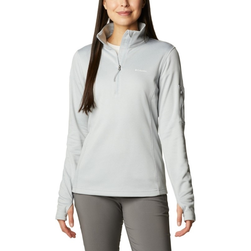 Grau Columbia Park View Gitterfleecejacke Mit Halbem Reißverschluss Damen Rei Coop