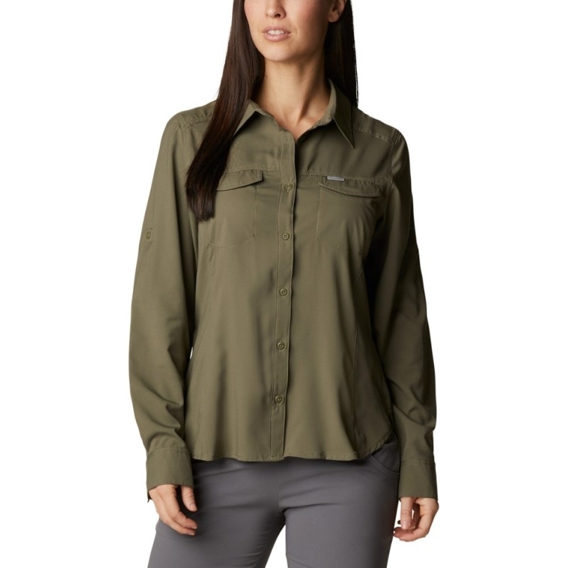 Columbia Silver Ridge Lite Langarmshirt Damen Rei Coop Grün