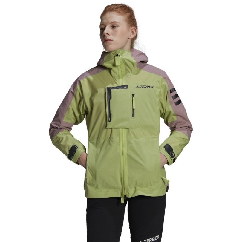 Adidas Terrex Xploric Rain.rdy Jacke Damen Rei Coop Pulse Lime