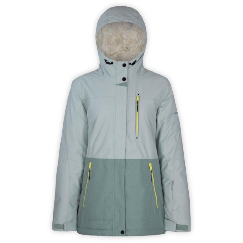 Boulder Gear Phoenix Isolierte Jacke Damen Grün Rei Coop