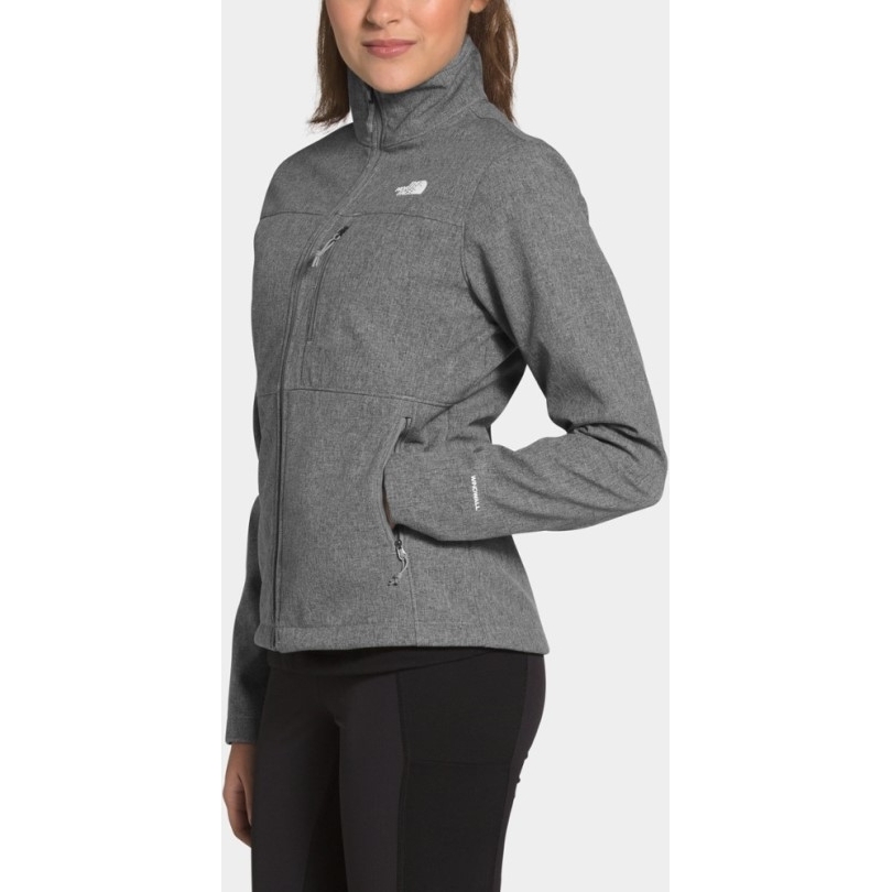 Grau The North Face Apex Bionic Jacke Damen Rei Coop