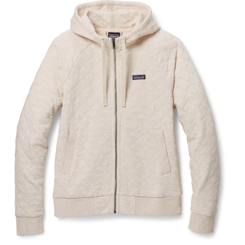 Patagonia Quilt Hoodie Aus Bio-Baumwolle Damen White Rei Co-op
