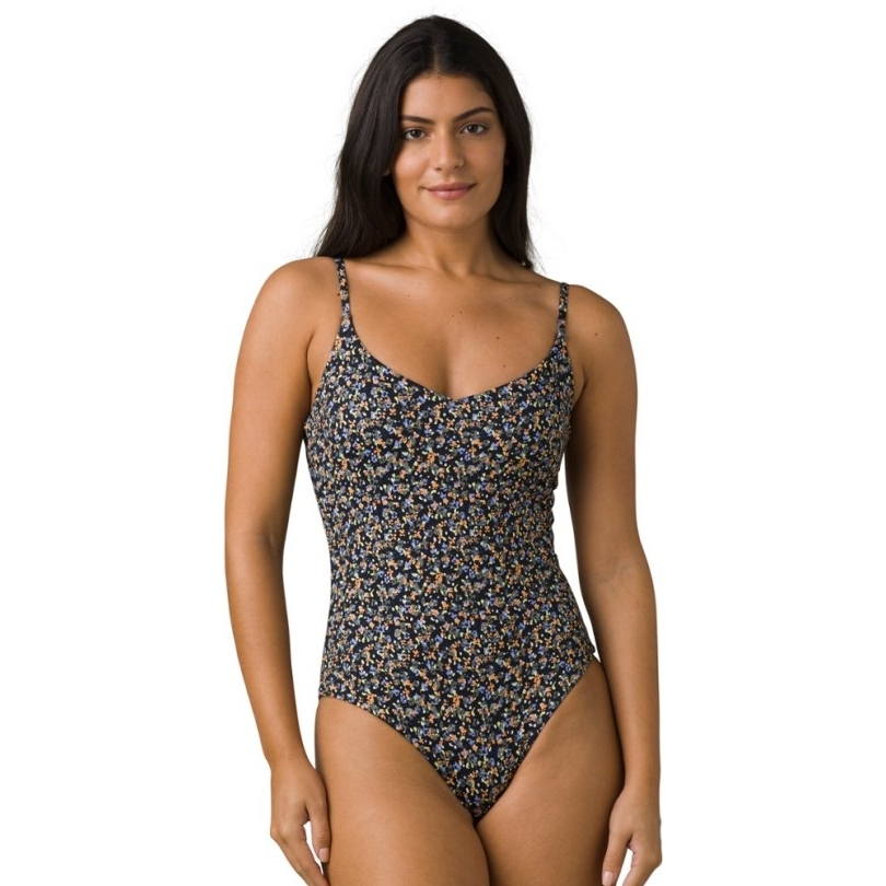 Prana Jess Wendbarer Einteiliger Badeanzug Damen Schwarz Rei Coop