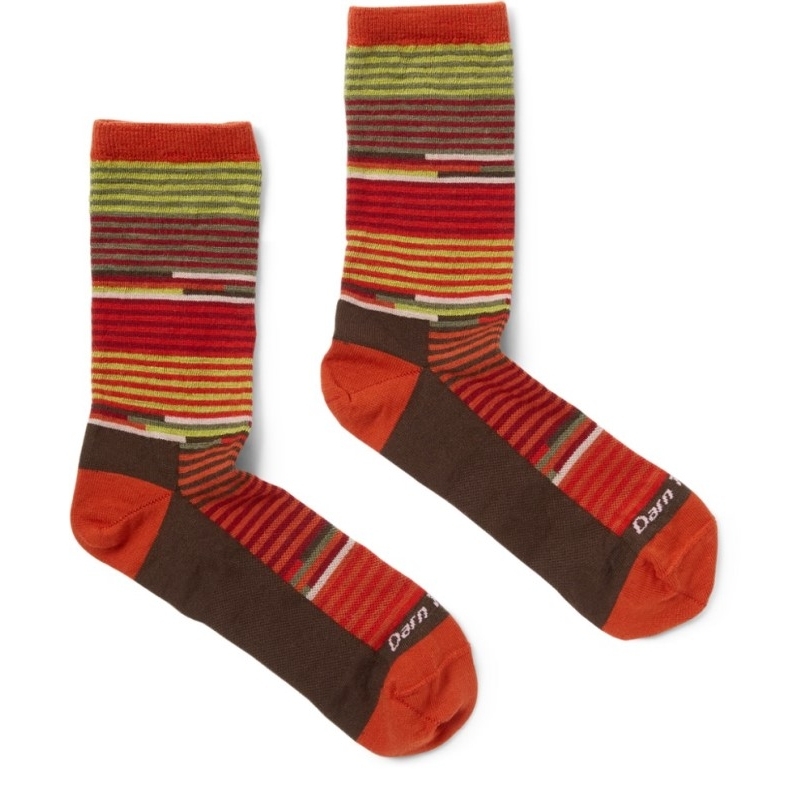 Verdammt Harte Pixie Crew Socken Frauen Rei Coop Tomate