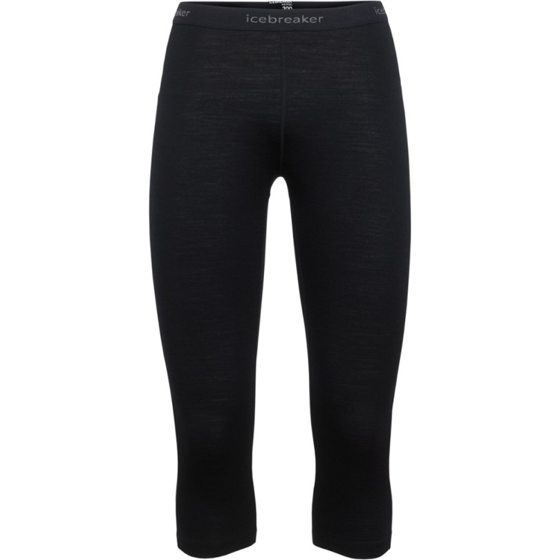 Icebreaker 200 Oasis Legless Leggings Damen Rei Coop Schwarz