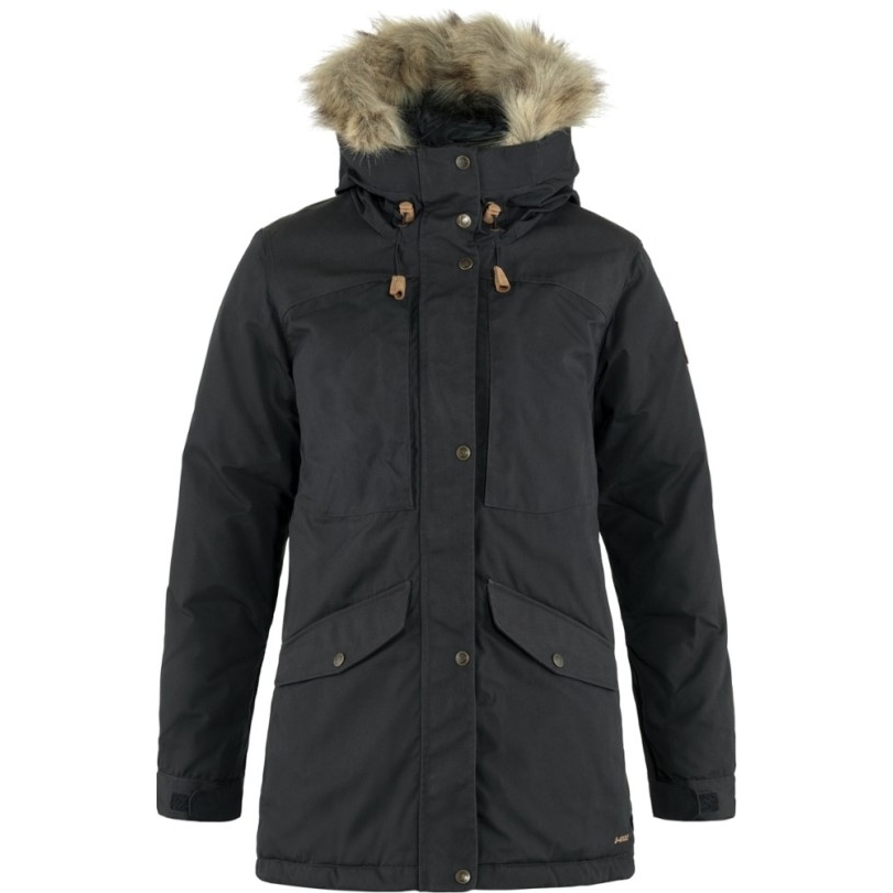 Graue Fjällräven Singi Daunenjacke Damen Rei Coop