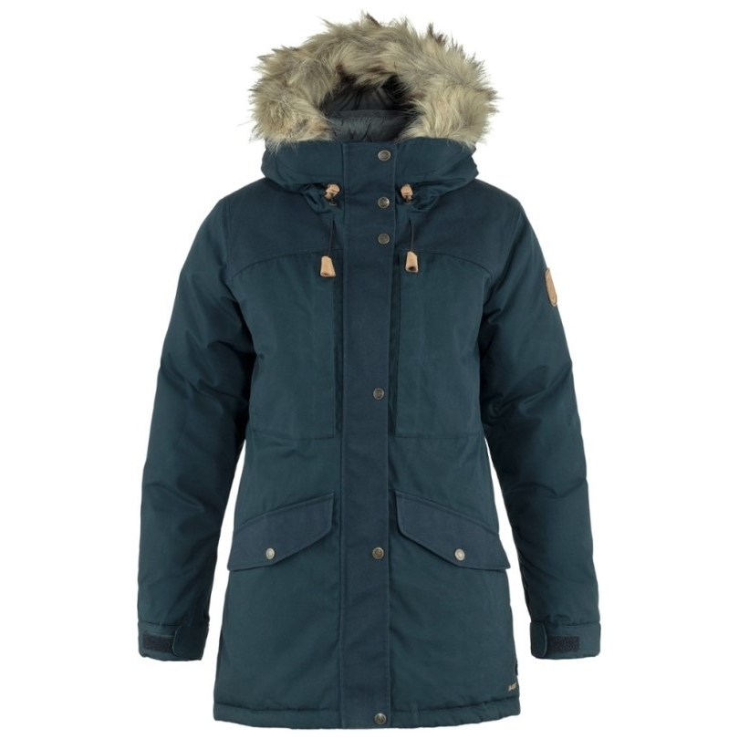 Fjällräven Singi Daunenjacke Damen Rei Coop Dark Navy