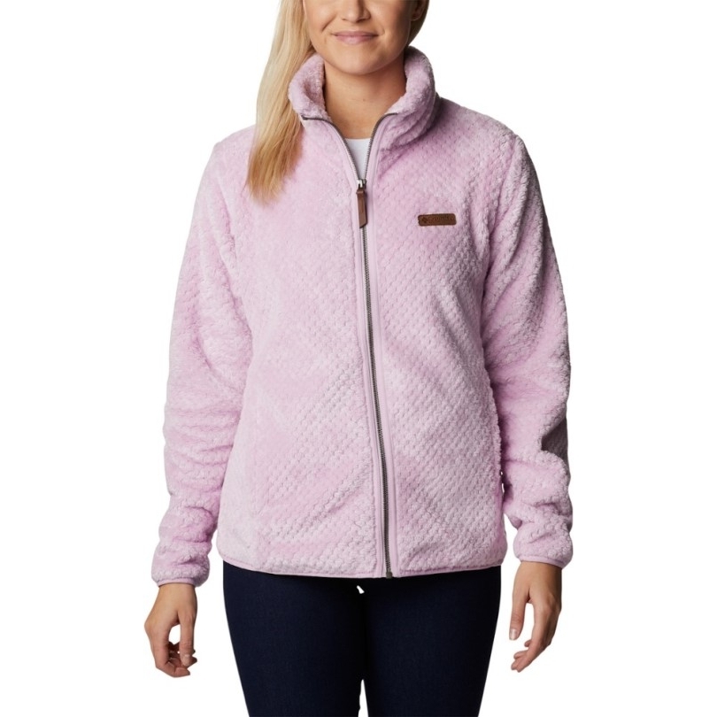 Columbia Fire Side II Sherpa Fleecejacke Mit Durchgehendem Reißverschluss Damen Aura Rei Co-op
