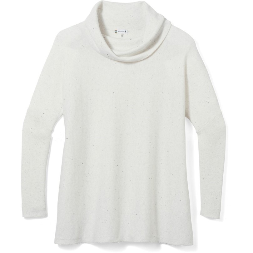Smartwool Edgewood Poncho Pullover Damen Natur Donegal Rei Co-op