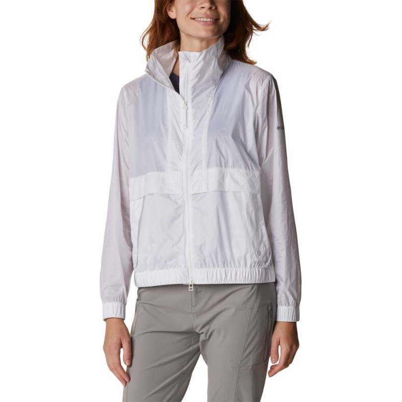 White Rei Coop Columbia Sunny City Windjacke Damen