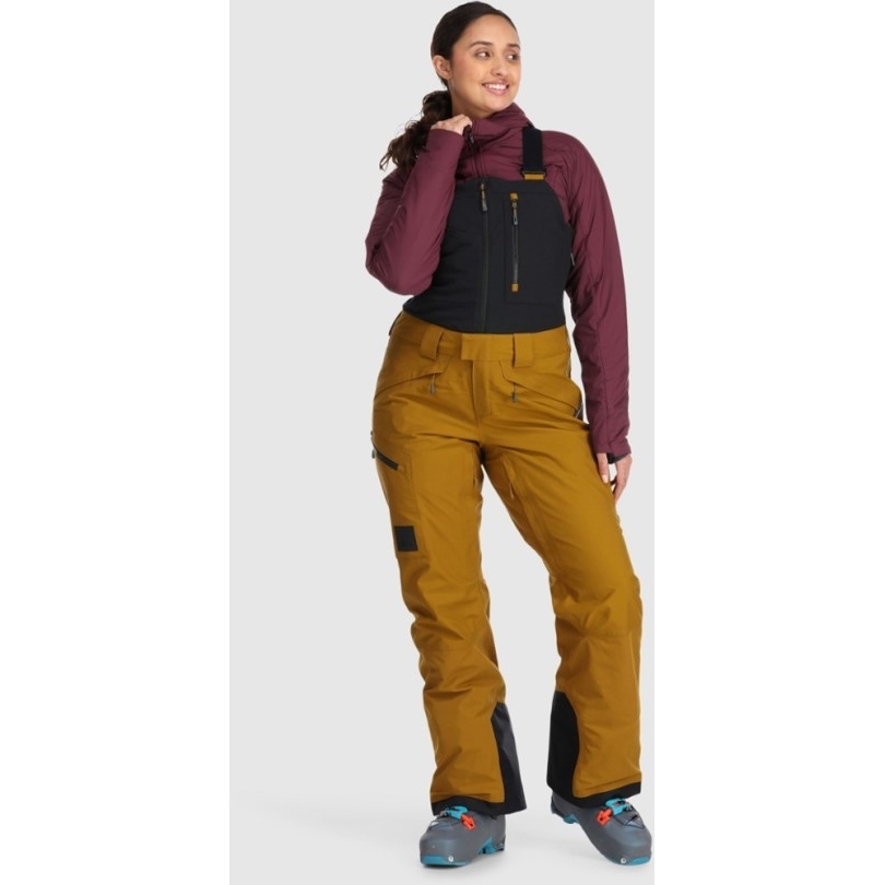 Schwarze Rei Genossenschaft Outdoor-forschung Mt. Baker Storm Latzhose Damen