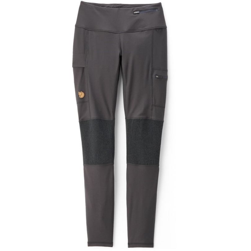 Grau Fjällräven Abisko Trekkingstrumpfhose Damen Rei Coop