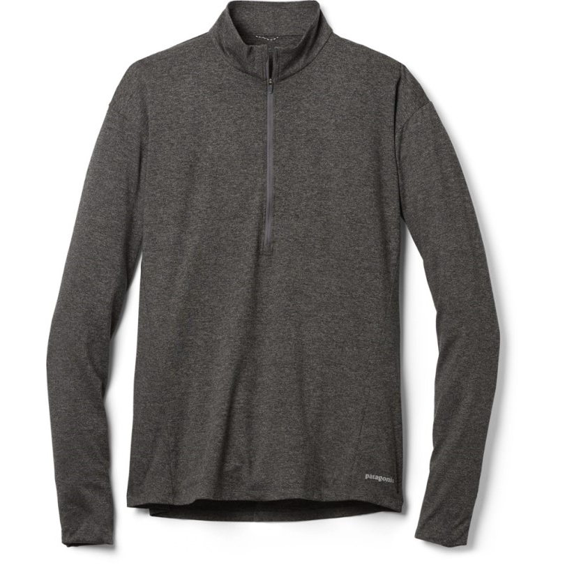 Patagonia Seabrook Oberteil Mit Reißverschluss Damen Rei Coop Grau