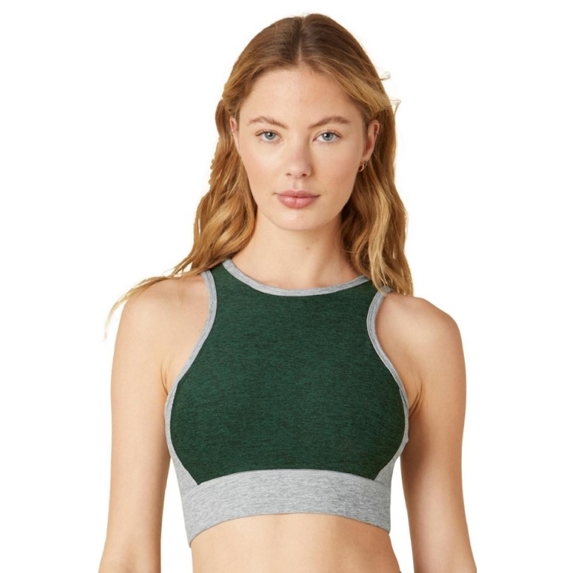 Rei Co-op Beyond Yoga Auf Block-BH In Grün