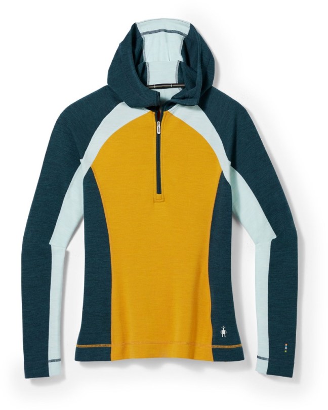 Smartwool Classic Thermal Merino Baselayer Half-zip Hoodie Damen Rei Coop Honiggold