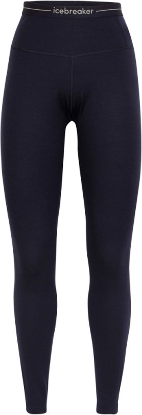 Rei Coop Icebreaker Merino 260 Tech High Rise Baselayer Leggings Damen Navy