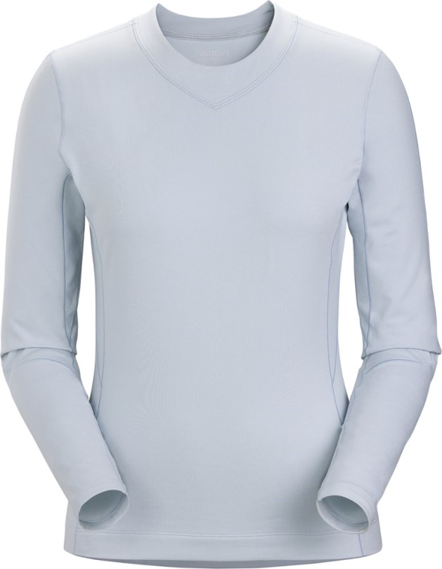 Arc'teryx Rho Leichtes Langärmliges Unterhemd Mit Rundhalsausschnitt Damen Rei Coop Lucent
