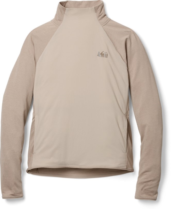 Grau Fin Rei Coop Active Verfolgungen Isolierter Pullover Damen