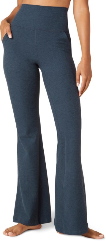 Beyond Yoga Spacedye All Day Flare Hoch Taillierte Hose Damen Rei Coop Navy