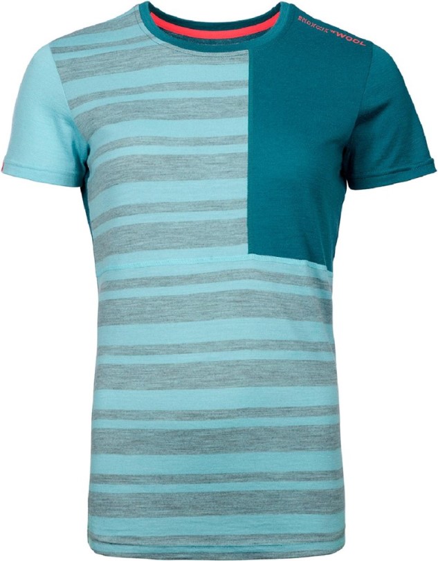 Ortovox 185 Merino Rock'n'Wool Funktionsunterhemd Damen Ice Waterfall Rei Co-op