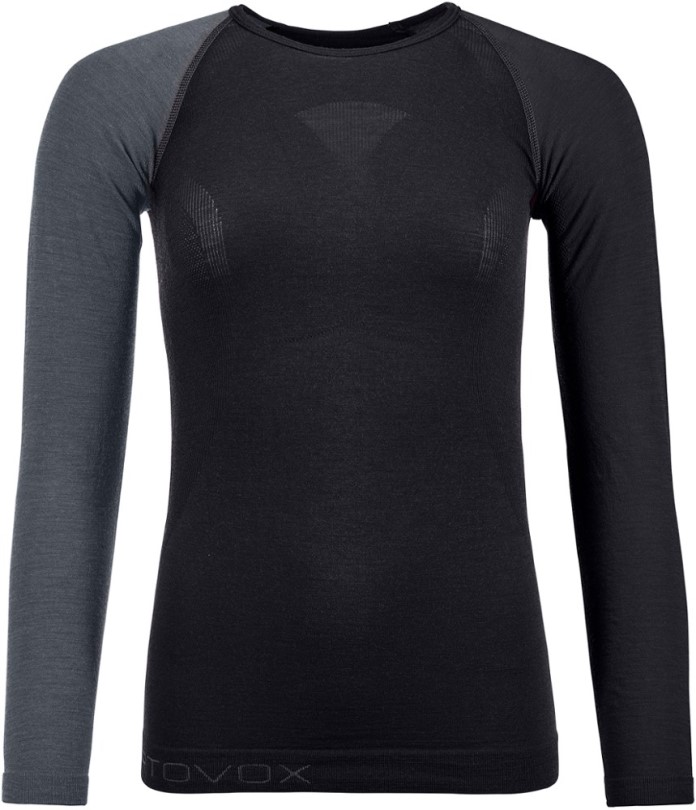 Ortovox 120 Comp Light Langarm-unterhemd Damen Rei Coop Schwarz