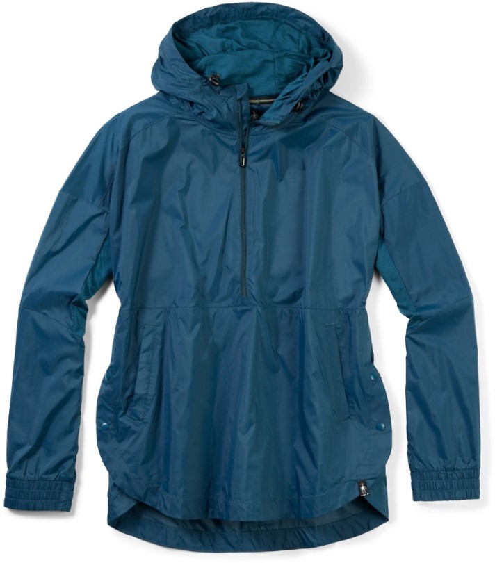 Blue Rei Coop Smartwool Merino Sport Ultralite Anorak Damen