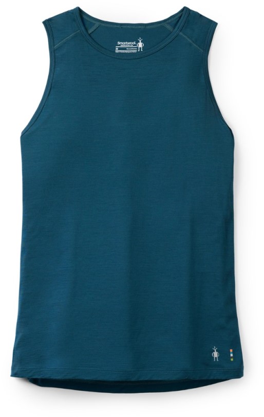 Blau Smartwool Active Ultralite Hochgeschlossenes Tanktop Damen Rei Coop