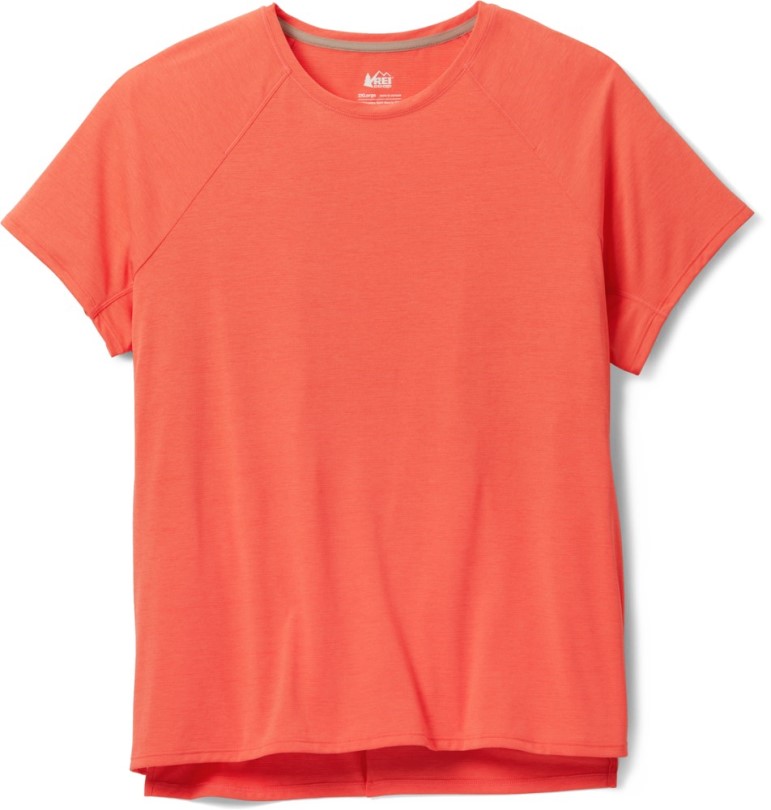Amaranth Coral Rei Coop Swiftland Running T-Shirt Damen Übergrößen