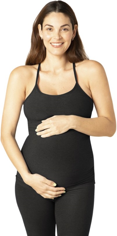 Rei Co-op Jenseits Von Yoga Keep Cool Maternity Racerback Tank Top Women Darkest Night