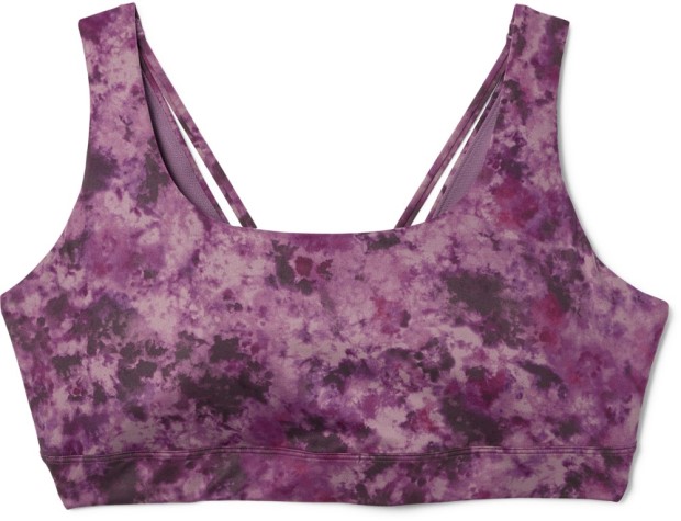 Florale Krawatte Lila Rei Co-op Athleta Exhale Bedruckter Bh D-dd Cup Plus Größen