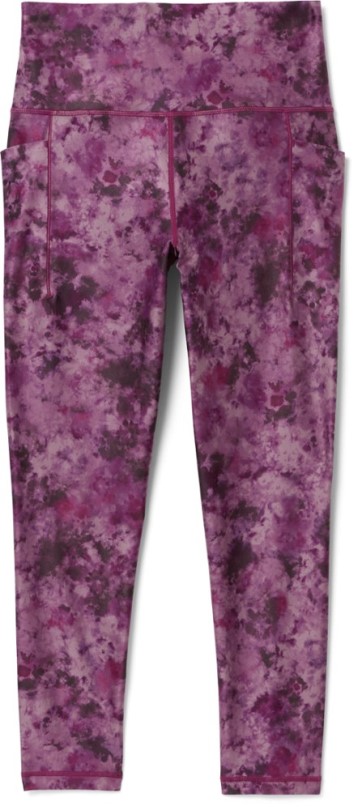 Floral Krawatte Lila Rei Co-op Athleta Anrede Stash Pocket Ii Bedruckte 7/8 Strumpfhose Damen