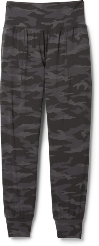 Schwarze Camo Rei Co-op Athleta Salutation Joggerhose Damen