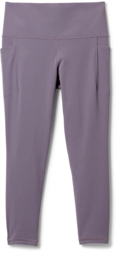 Dusk Purple Rei Co-op Athleta Salutation Stash Pocket II 7/8 Damenstrumpfhose